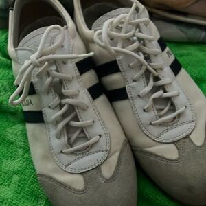 Prada shoes with lots of wear!